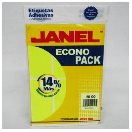 Etiqueta amarilla econopack 50x100mm