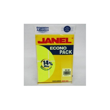Etiqueta amarilla econopack 50x100mm