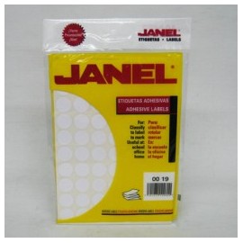 ETIQUETA BLANCA 00X19MM 1260 E CLASICA No28 JANEL (Paquete)