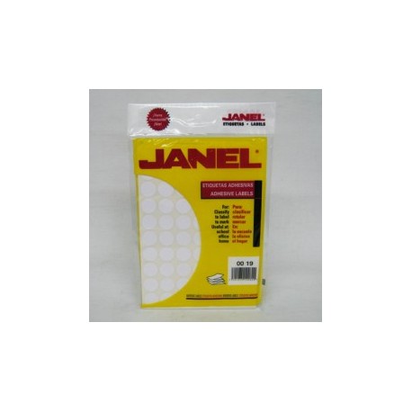 ETIQUETA BLANCA 00X19MM 1260 E CLASICA No28 JANEL (Paquete)