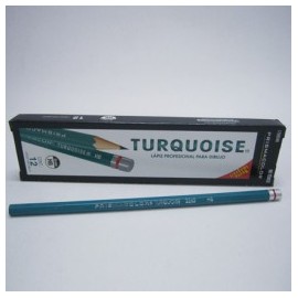 LAPIZ DE DIBUJO GRADO H TURQUOISE (PIEZA)