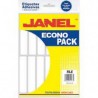 Etiqueta blanca econopack file 20x105mm