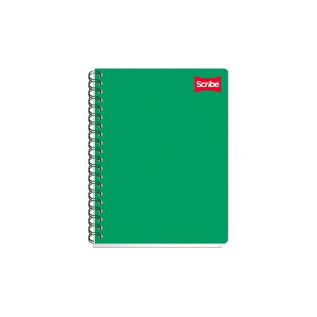 CUADERNO PROFESIONAL SCRIBE BLANCO ESPIRAL 100 HOJAS CLASICO (PIEZA)