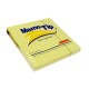 NOTAS ADHESIVAS JANEL MEMOTIP 3X3"100H AMARILLA (PIEZA)