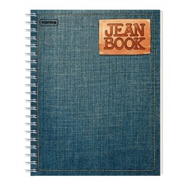 CUADERNO PROFESIONAL NORMA JEAN BOOK 100H CUADRO CHICO ESPIRAL (PIEZA)
