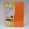 PAPEL CARTA 100H NARANJA VIBRANTE EUROCOLOR (PAQUETE)