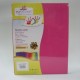 PAPEL CARTA ROSA BRILLANTE 100H EUROCOLOR (PAQUETE)