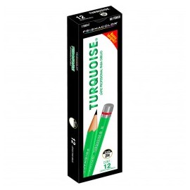 LAPIZ DE DIBUJO PRISMACOLOR GRADO 2H TURQUOISE (PIEZA)