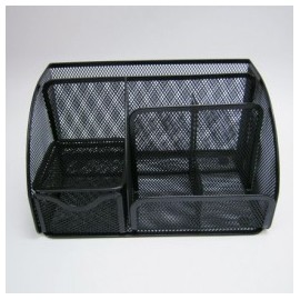 ORGANIZADOR Y TARJETERO MESH ESCRITORIO C/CAJON NEGRO (Pieza)