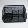 ORGANIZADOR Y TARJETERO MESH ESCRITORIO C/CAJON NEGRO (Pieza)