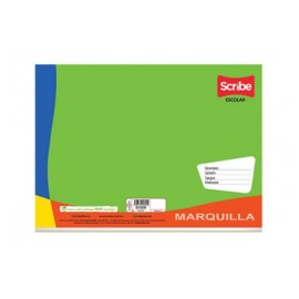 CUADERNO DE DIBUJO MARQUILLA SCRIBE 20H ESCOLAR 24.5X32 (PIEZA)