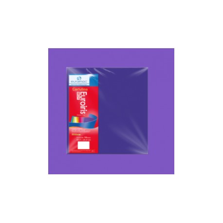 CARTULINA IRIS MATE 50X65CMS COLOR AZUL ULTRA EUROMAC (PIEZA)