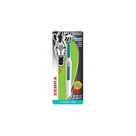 CORRECTOR TIPO PLUMA ZEBRA 8ML ROLLERBALL (Pieza)