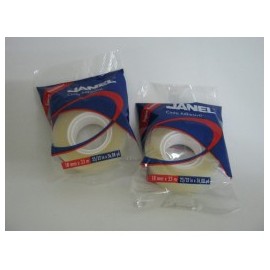 CINTA ADHESIVA 255 DIUREX INDUSTRIAL JANNEL 18MM X 33MM (PIEZA)