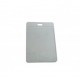 Portagafete vertical  d vinil 8.3x12.3 cordon a cortes