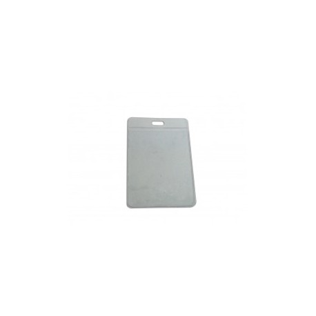 Portagafete vertical  d vinil 8.3x12.3 cordon a cortes