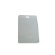 Portagafete vertical  d vinil 8.3x12.3 cordon a cortes