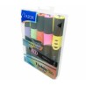 MARCADOR RESALTADOR VISION PLUS COLORES PASTEL CON 5PZ (Pieza)