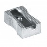 SACAPUNTAS METALICO BARRILITO RECTANGULAR