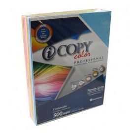 PAPEL FLOURESCENTE CARTA APSA PB 020 COLORES 500HJ (Paquete)