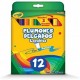 PLUMINES DELGADOS LAVABLES 12COLORES CRAYOLA (CAJA)