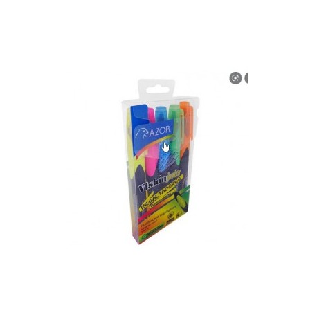 RESALTADOR VISION JUNIOR CON 5COLORES SURTIDOS (PIEZA)