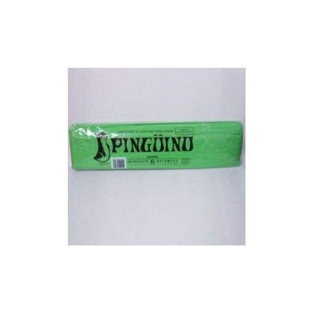 PAPEL CREPE 13 VERDE LIMON PINGUINO 0.50X2M (PIEZA)