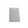 Portagafete vertical  d vinil 8.3x12.3 cordon a cortes