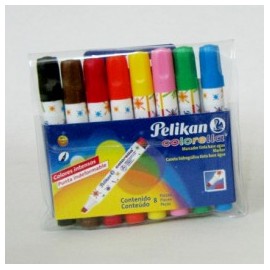 MARCADOR COLORELLA PELIKAN ESTUCHE CON 8PZ (PIEZA)
