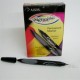 Marcador permanente duo negro fino ultrafino
