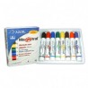 MARCADOR AZOR MAGISTRAL CLASICO 8 COLORES P/PIZARRON BLANCO (PIEZA)