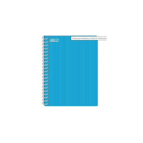 CUADERNO PROFESIONAL ESPIRAL DOBLE 100H C7MM MULTICOLOR PRINTAFORM