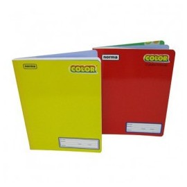 CUADERNO COLLAGE COSIDO NORMA COLOR 360o 100H RAYA (PIEZA)