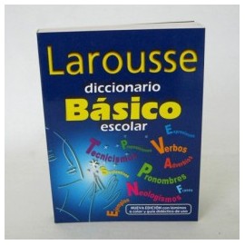 DICCIONARIO BASICO ESCOLAR COLOR AZUL MARCA LAROUSSE (PIEZA)
