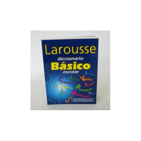 DICCIONARIO BASICO ESCOLAR COLOR AZUL MARCA LAROUSSE (PIEZA)