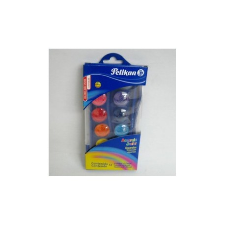ACUARELAS JUNIOR PELIKAN 12PZ