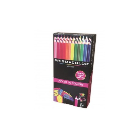 COLORES DE MADERA PRISMACOLOR JUNIOR 24PZS