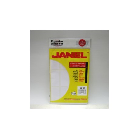 ETIQUETA BLANCA 32X64MM 240 E CLASICA No 24 JANEL