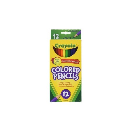 COLORES DE MADERA CRAYOLA 12CLS LARGOS