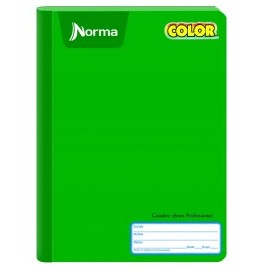 CUADERNO PROFESIONAL COSIDO NORMA COLOR 360 C5MM 100H