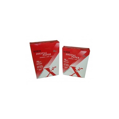 PAPEL BOND XEROX CARTA ROJO 75GRS 500H 94% DE BLANCURA