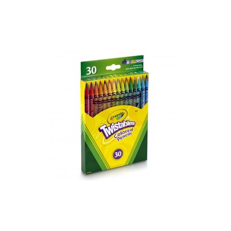 COLORES TWISTABLES CON 12COLORES CRAYOLA
