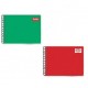 CUADERNO ITALIANO ESPIRAL 100H CLASICO CUADRO CHICO