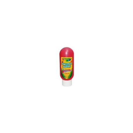 PINTURA DIGITAL CRAYOLA ROJA DE 147ML