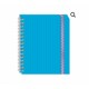CUADERNO FRANCES ESPIRAL DOBLE 100H C7MM ARCOIRIS PRINTAFORM