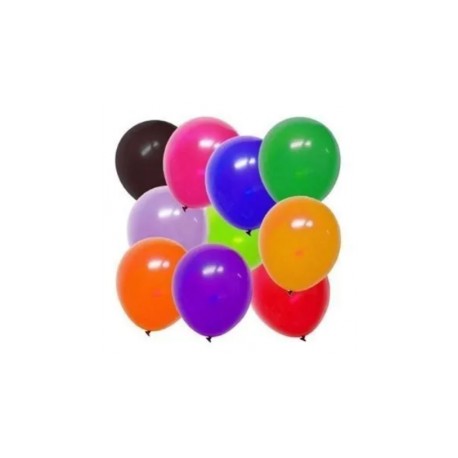 GLOBO ESTANDAR No 12 SURTIDO 100PZ