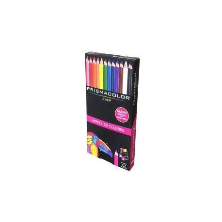 COLORES DE MADERA PRISMACOLOR JUNIOR 12PZ