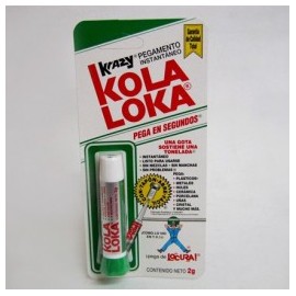 PEGAMENTO KRAZY KOLA LOKA 2GRS VERDE