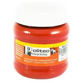 PINTURA CARTEL POLITEC L 300 250ML 305 ROJO OXIDO