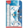 JUEGO GEOMETRIA PREMIUM TECHNIC METAL 7PZ